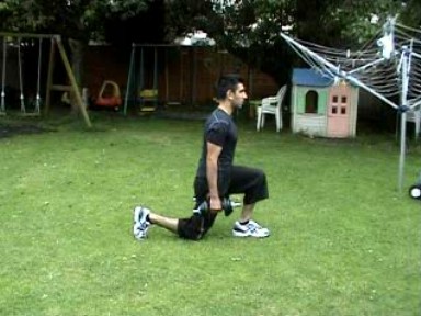 Dumbbell Lunge