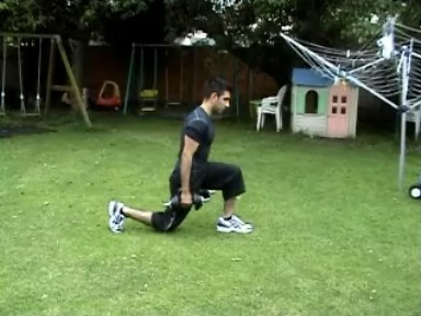 Dumbbell Reverse Lunge