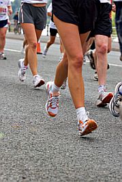 Fitness equipment apparel showing footwear